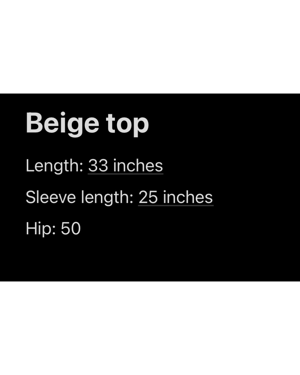 Beige Cascade Tunic - Image 3