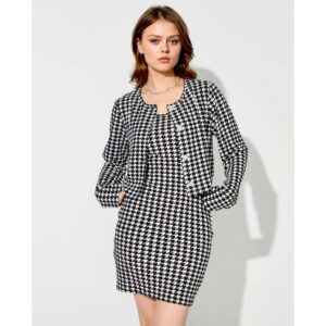 Monochrome Elegance Co-Ord Set