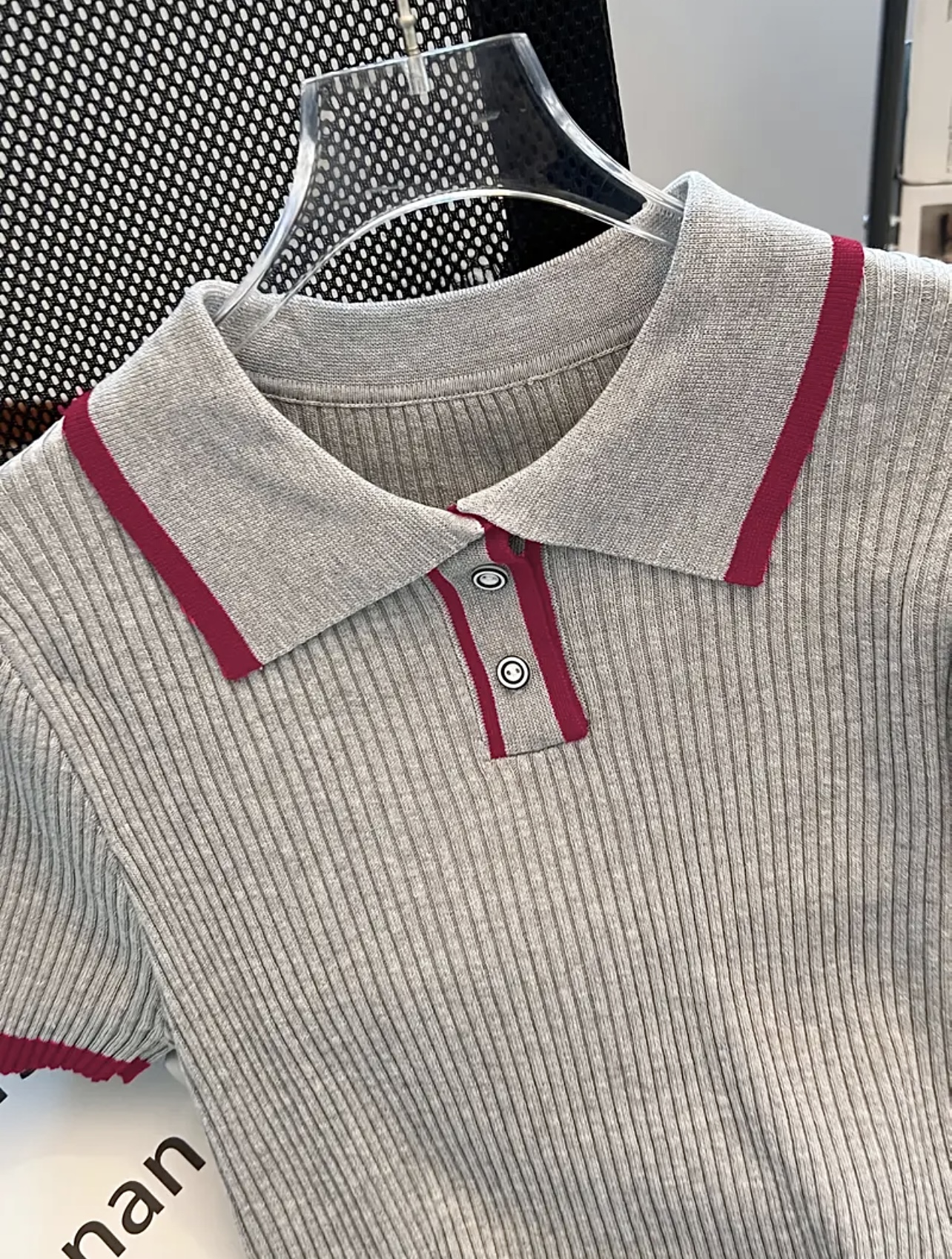 Velvet Echo Polo Shirt - Image 4