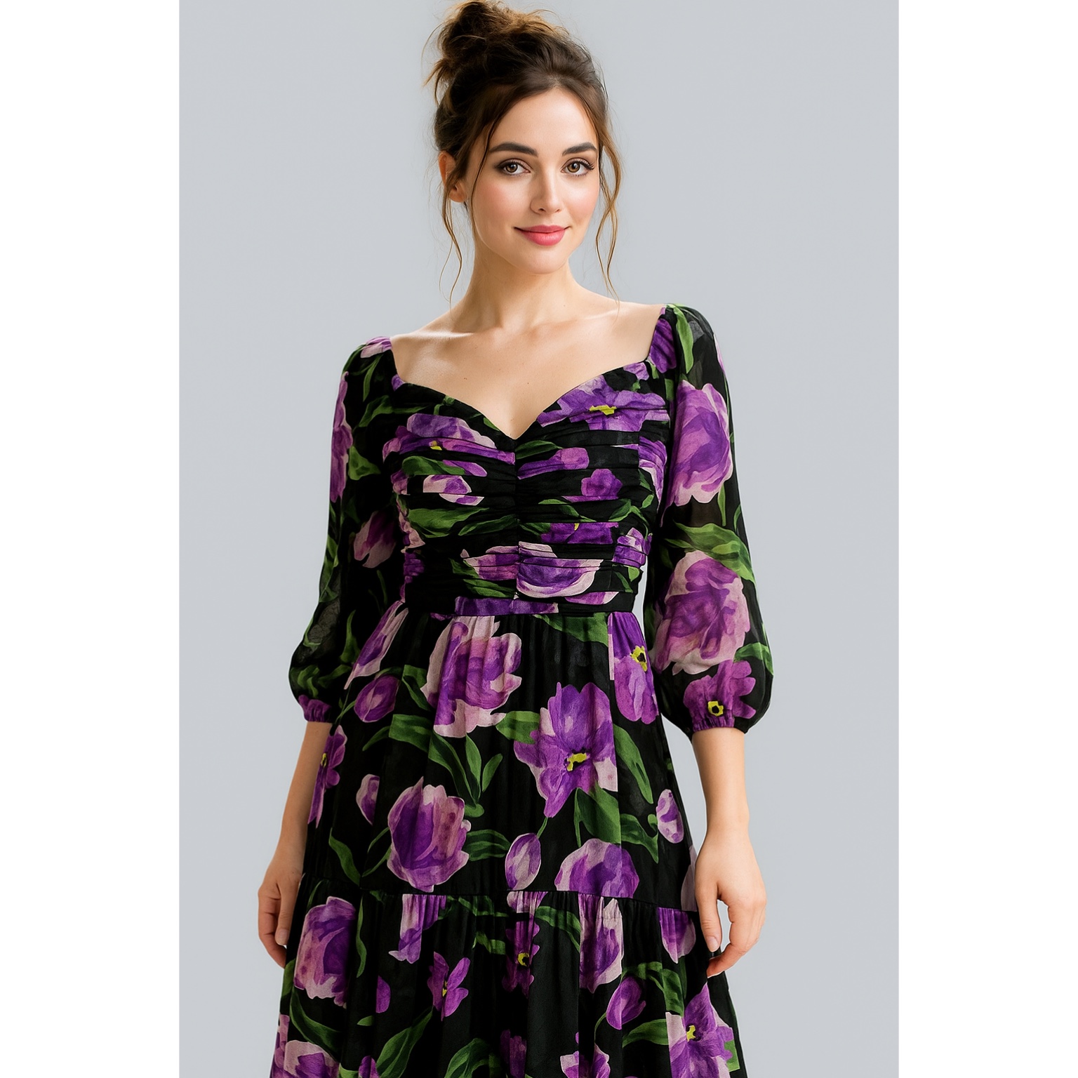 Violet Bloom Sonata Dress