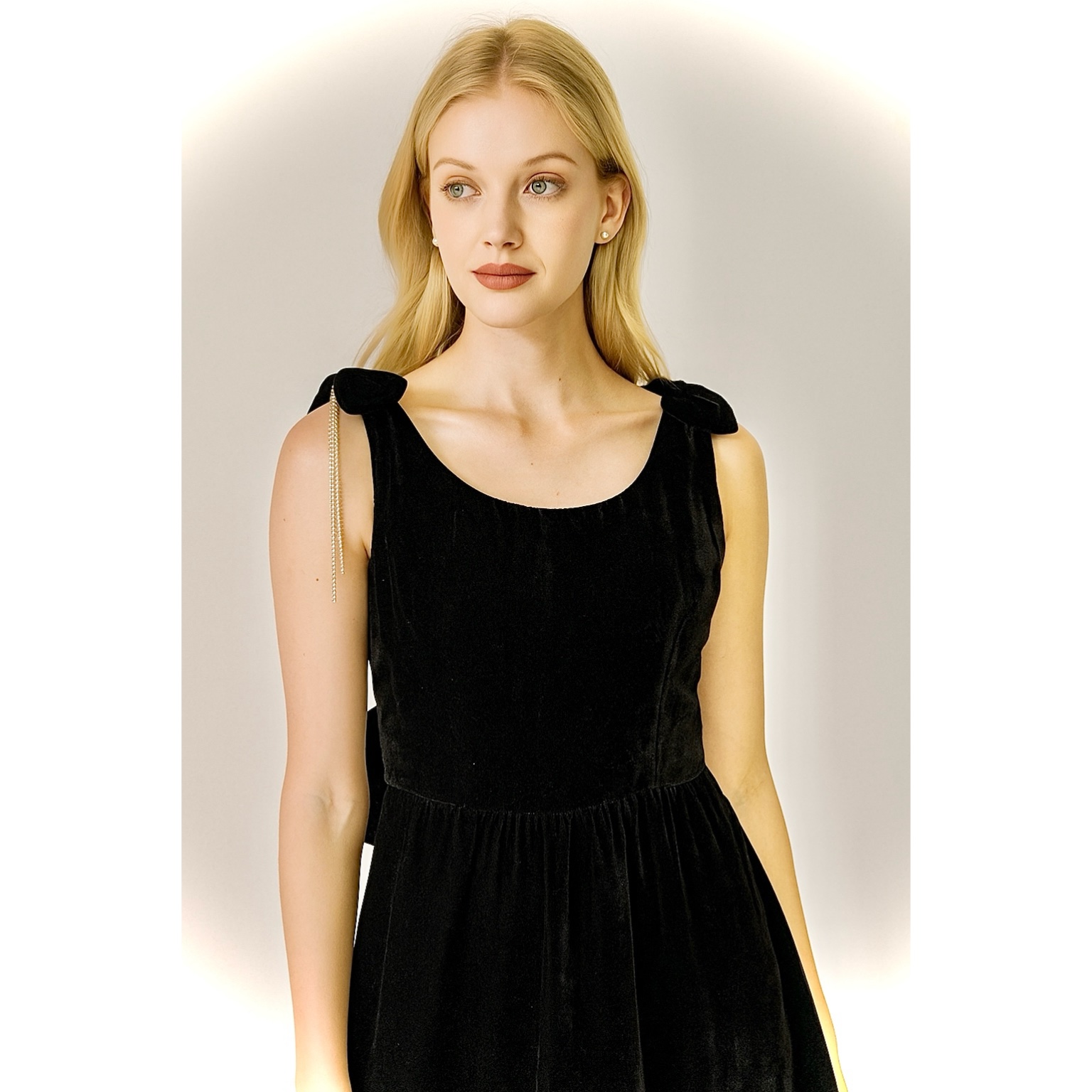 Midnight Grace Maxi Dress - Image 2