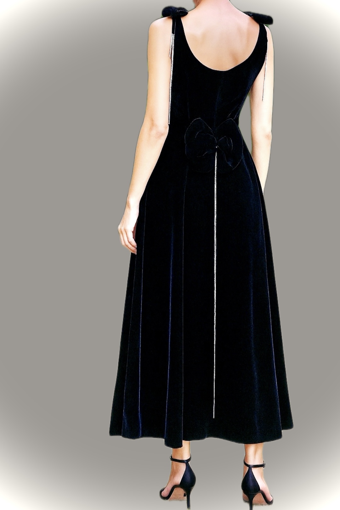 Midnight Grace Maxi Dress - Image 6