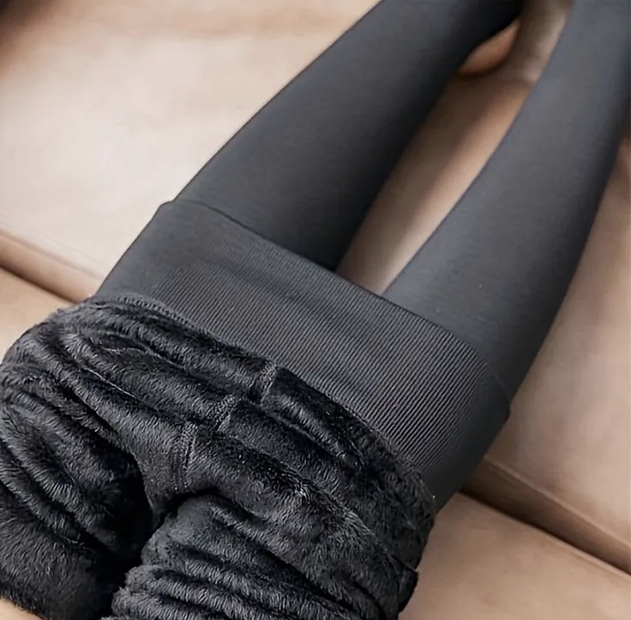 Velvet Ember Thermal Leggings - Image 4